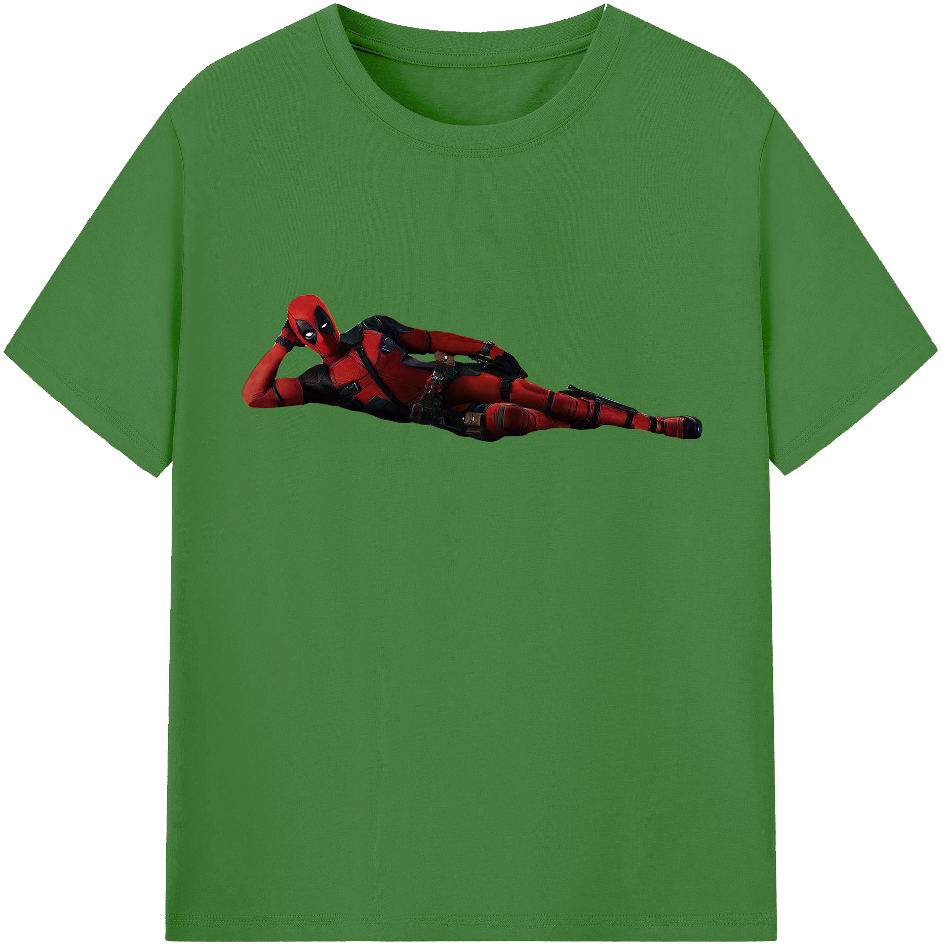 （画像用） Deadpool デッドプール レディースカジュアルプリントTシャツ（綿100％）